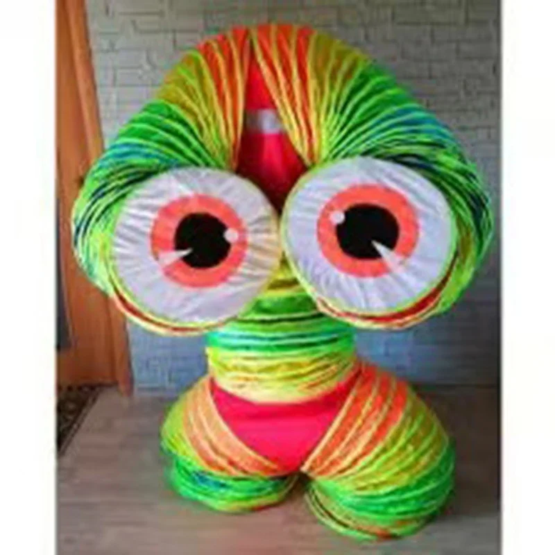 

Rainbow Tube Dance Suit Water Stage Show Costume Stage Performance Show Dj Dancer Prop Clothing Festvial Halloween Cosplay Suit