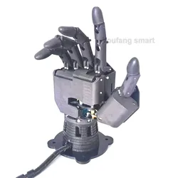 6 Dof Robotic Hand Big Bionic Palm 5 Fingers Left/Right Hand for Arduino For Raspberry Pi Robot Programmable Scientific Project