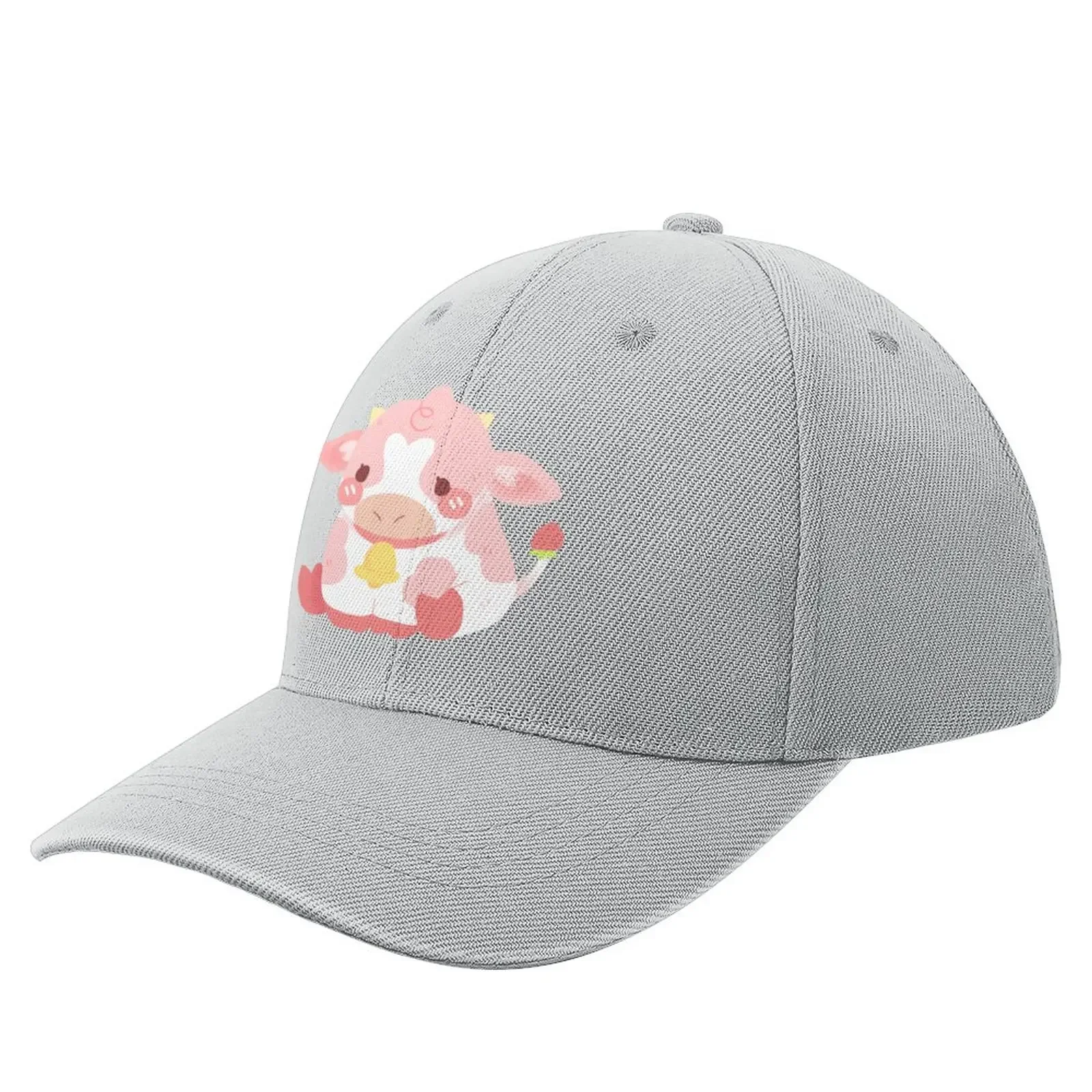 

strawberry cute cow Baseball Cap Military Tactical Cap Custom Cap Golf Caps Hat For Men Women'S