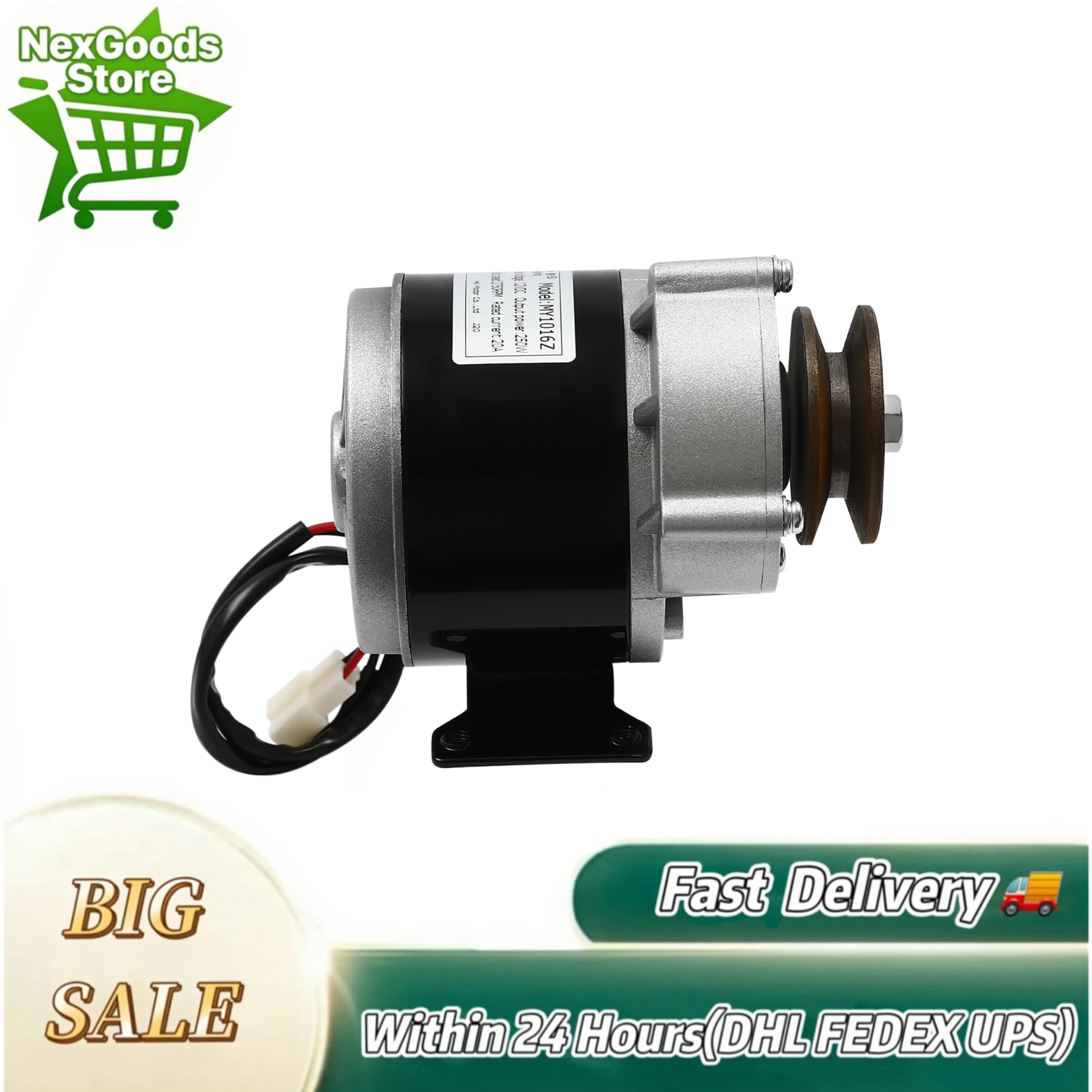 

Электродвигатель с редуктором 250 Вт, мощный электродвигатель с ременным шкивом, легко перемещаемый, прочный и долговечный