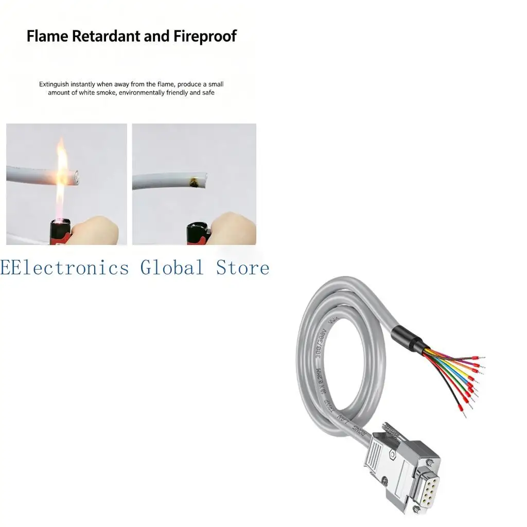 462B RS232 Cable Extension Male to Female 9 Pin Straight Through Extension