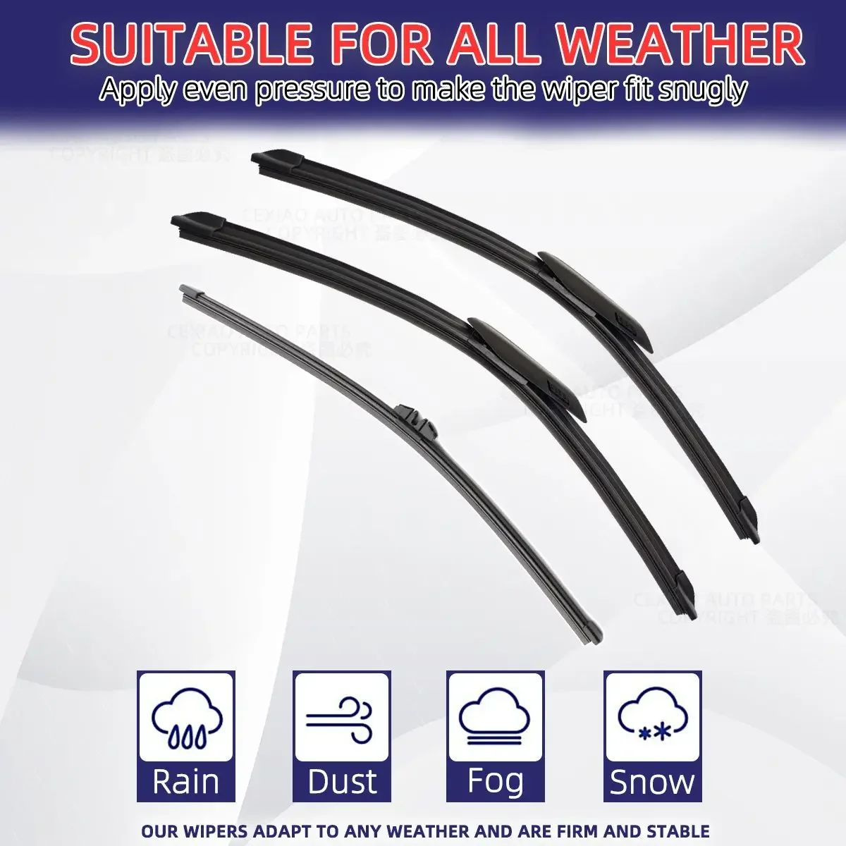 لأودي A3 Hatch 8Y GY 2021-2024 شفرات الممسحة الأمامية والخلفية للسيارة من المطاط الناعم ماسحات الزجاج الأمامي للزجاج الأمامي للسيارات 2021-2024 2021 2022 #3