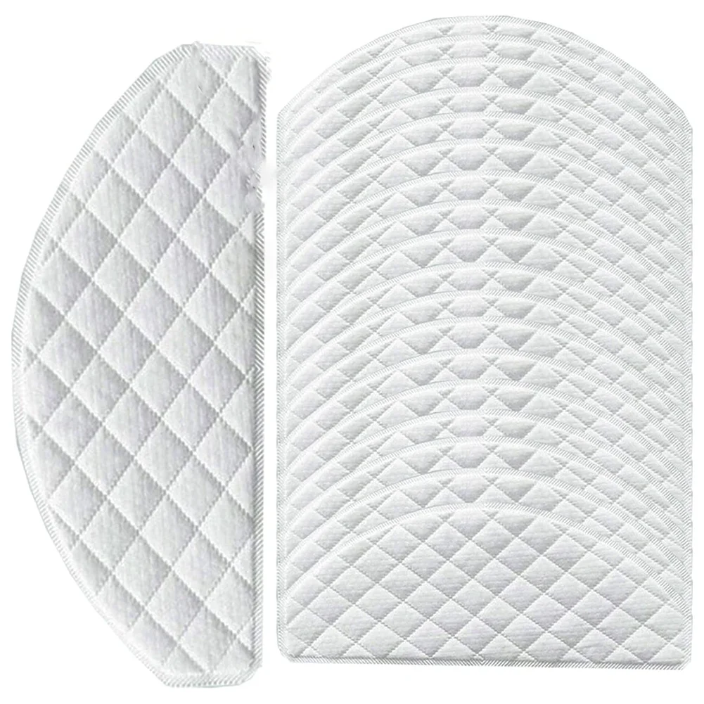 使い捨て掃除機パッド,ecovacs deebot ozmo t8 t8 plus t8 aivi t8 max t9 t9 n8 n8 pro n8,50個