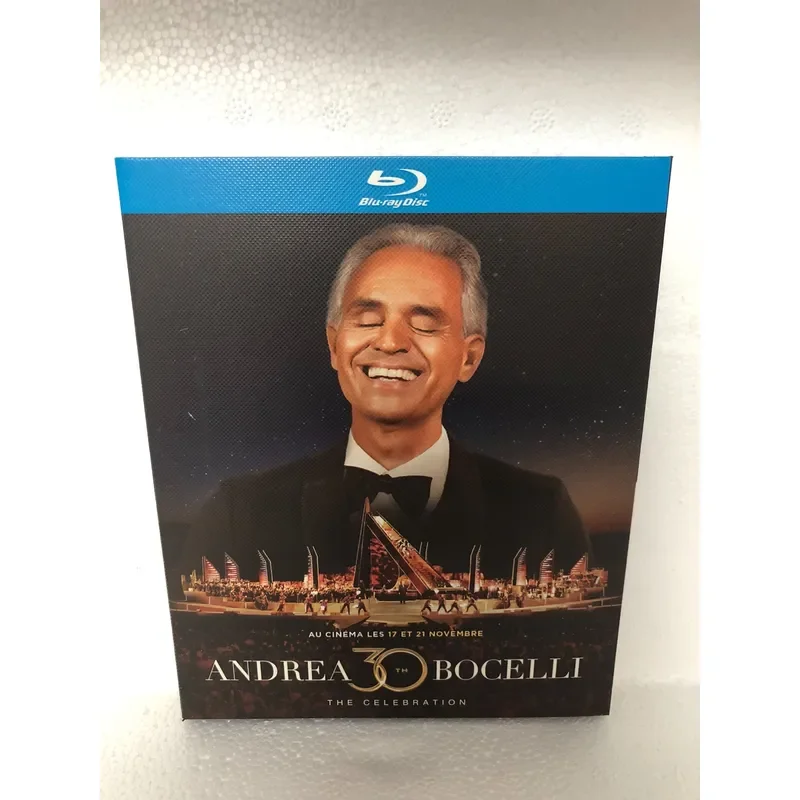Blu-ray Disc Andre Bocelli 30 Years of Legend Memorial Concert