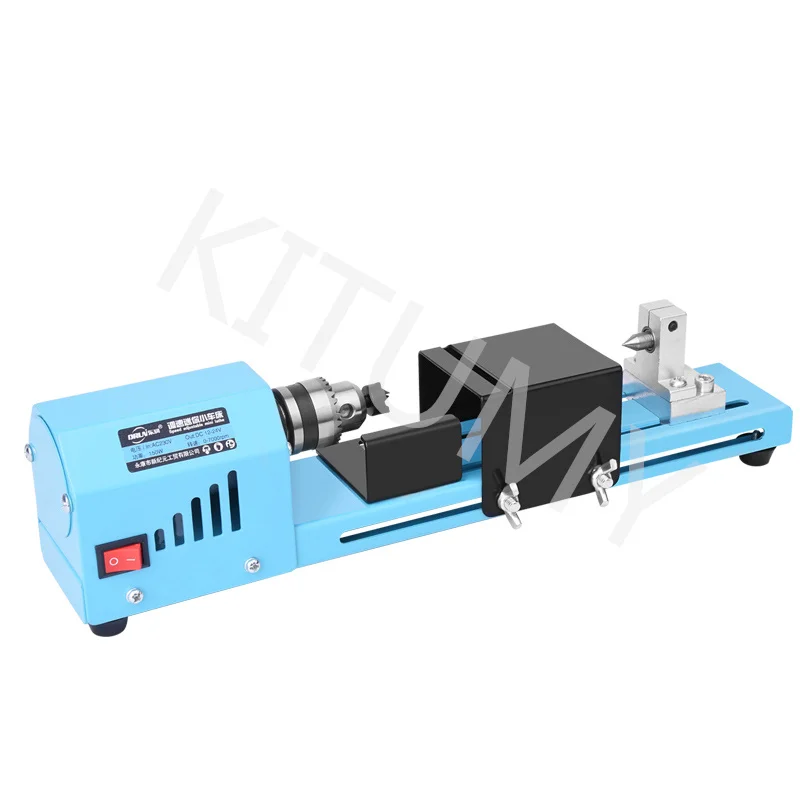 Electric Wood Mini Lathe Beads Grinding Polisher and Polishing Beading Machine DIY Woodworking Buddha Pearl Lathe