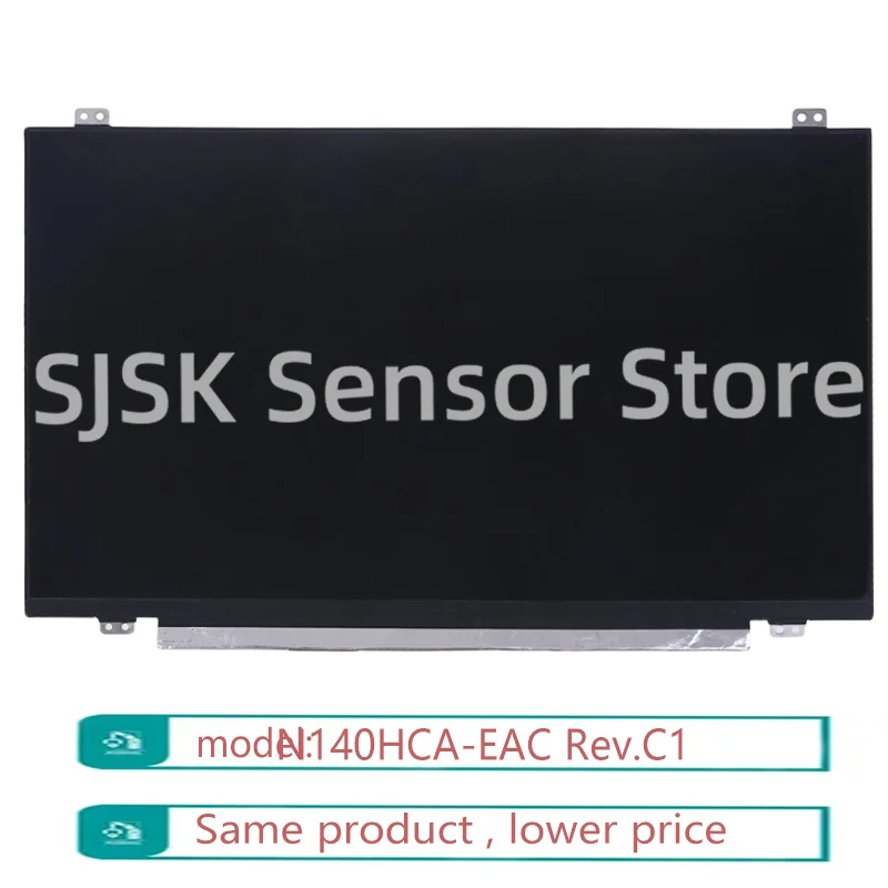 n140hca-eac-revc1-140-1920×1080-fhd-250cd-m²-edp-30pin-matte-industrial-lcd-display-panel