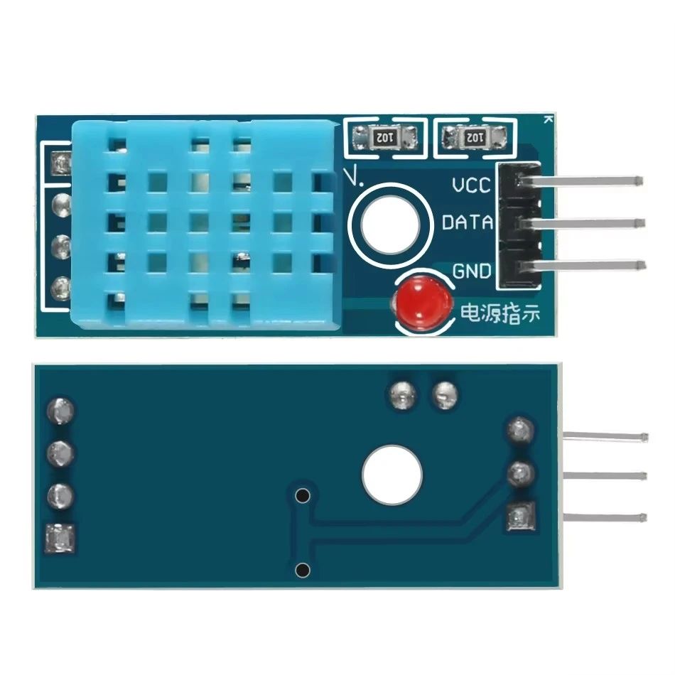 DHT11 Digital Temperature & Humidity Sensor Module Board 3.3V-5V 3-Wire High Precision Ultra-low Power Module For Arduino