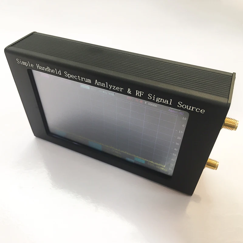 Simple Handheld Spectrometer Oscilloscope with Spectrum Analyzer - Measures Light Stroboscopic Spectrum and Illuminance