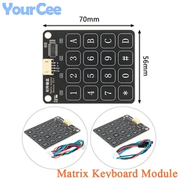 4x4 4*4 Matrix Button Keypad Switch Keyboard Array Module 16 Keys Capacitive Touch Breadboard For Arduino DIY Kit with Cable