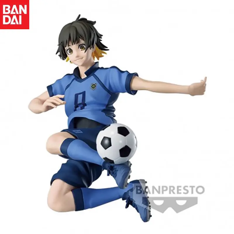 

In Stock Bandai Original Banpresto Anime BLUE LOCK Bachira Meguru Action Figure Model Children's Gifts