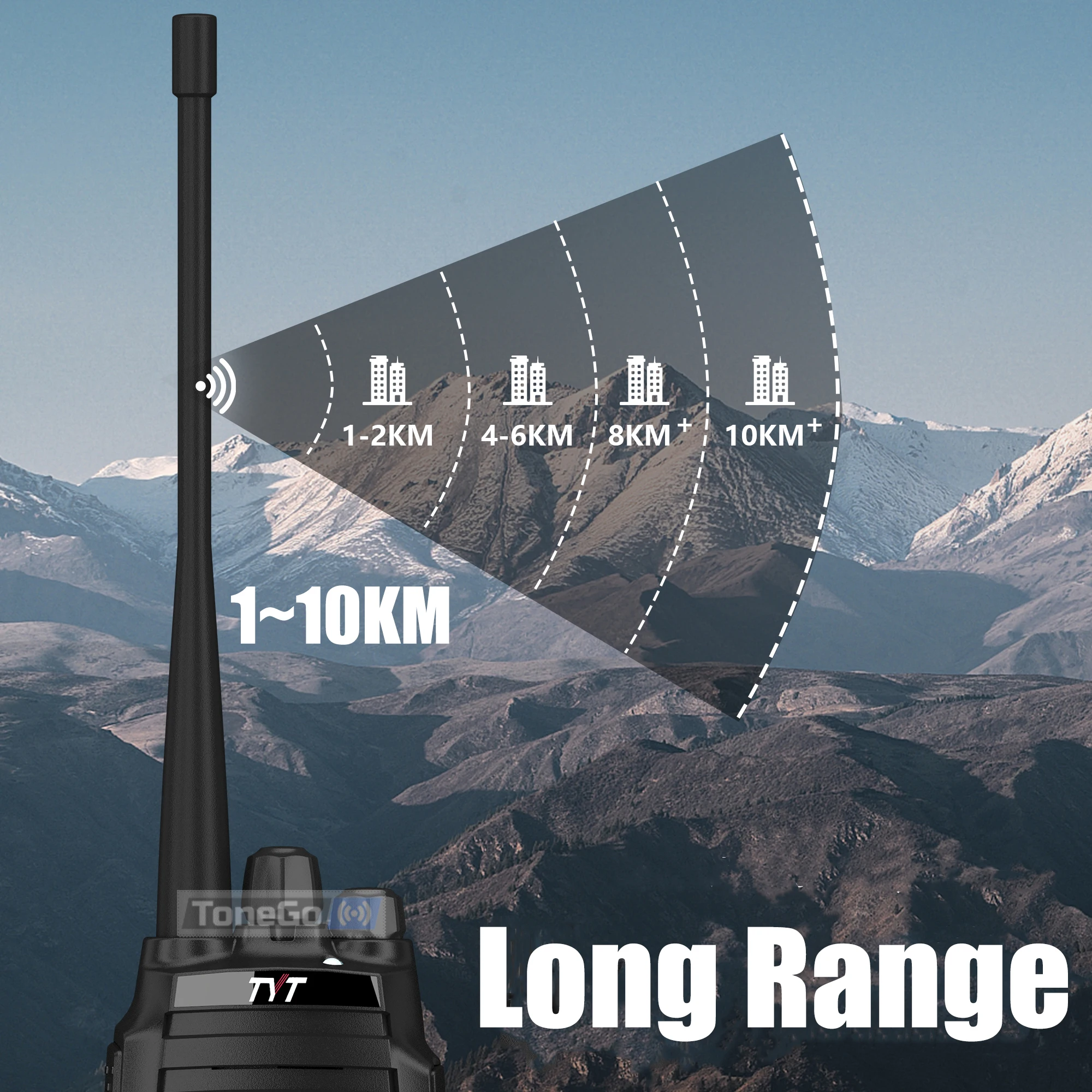 TYT TH-UV8000D Walkie Talkie Type-C Charger VHF UHF Dual Band FM TH UV8000D Cross Band Repeater Long Range Two Way Radio Upgrade