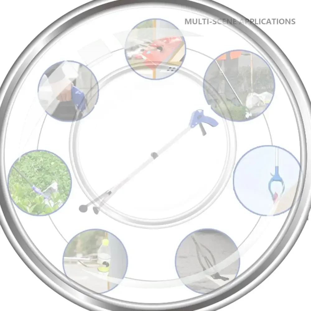 

Garbage Picker Waste Leaves Gripper Aluminum Strong Rubber Suction Cups Reacher Grabber Tool for Indoor/Outdoor/Workplace/Home