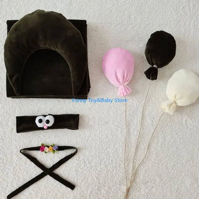 

C90b 7pcs Baby Poslow Photography Props для новорожденных новорожденные фото реквизит.