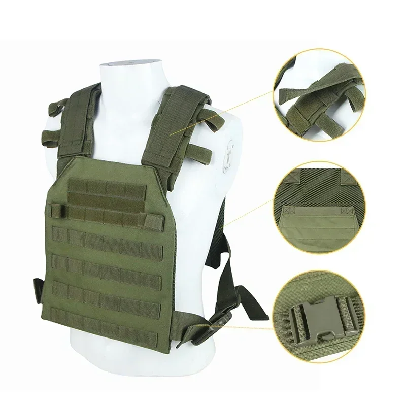 Military Tactical Vest Airsoft  Hunting Vests Molle Plate Carrier Vest Outdoor Training Vest Military Equipment