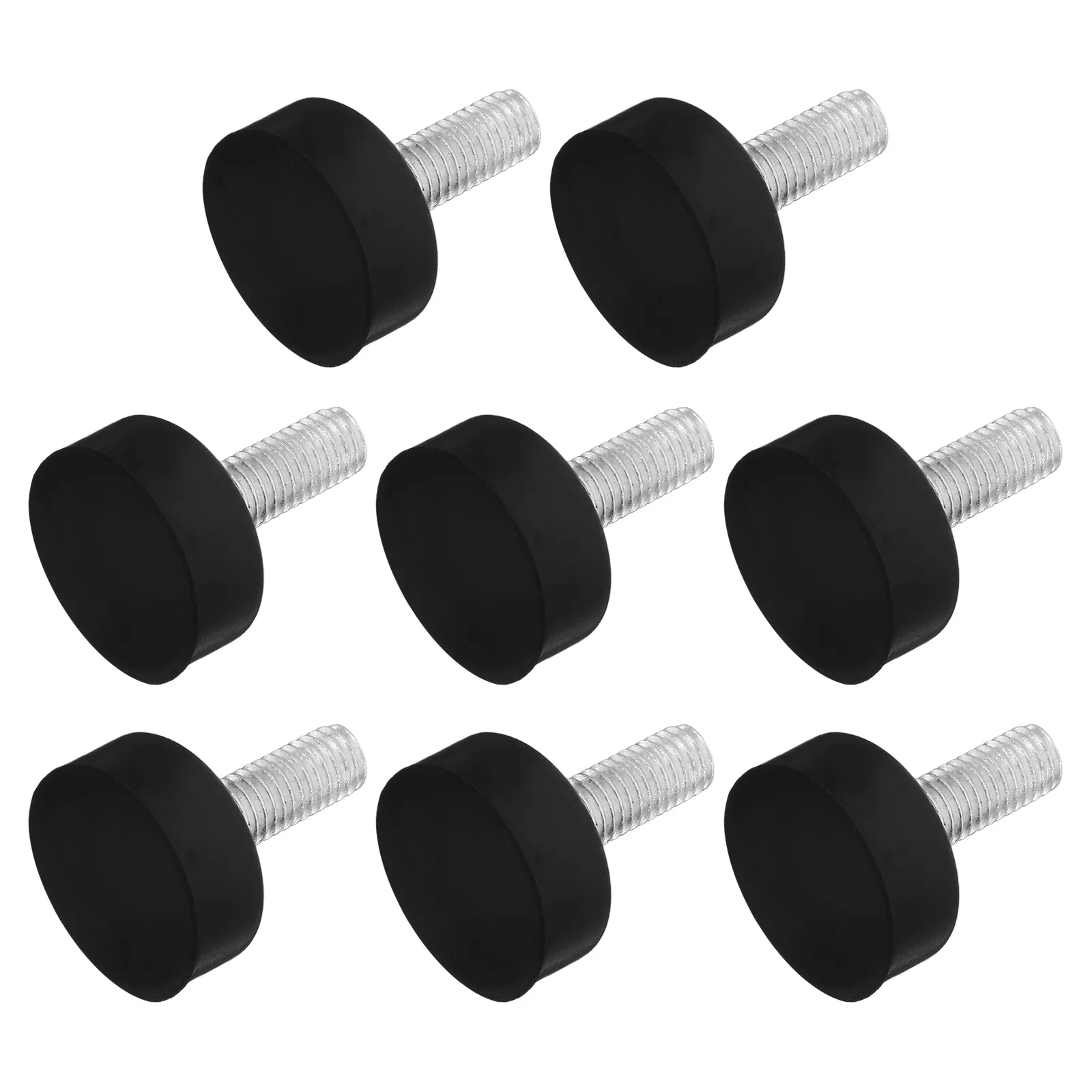 

8pcs Shock Absorbing Pads Adjustable Feet Heavy Duty Rubber Vibration Isolator Noise Absorbing Furniture Table Washing Machine