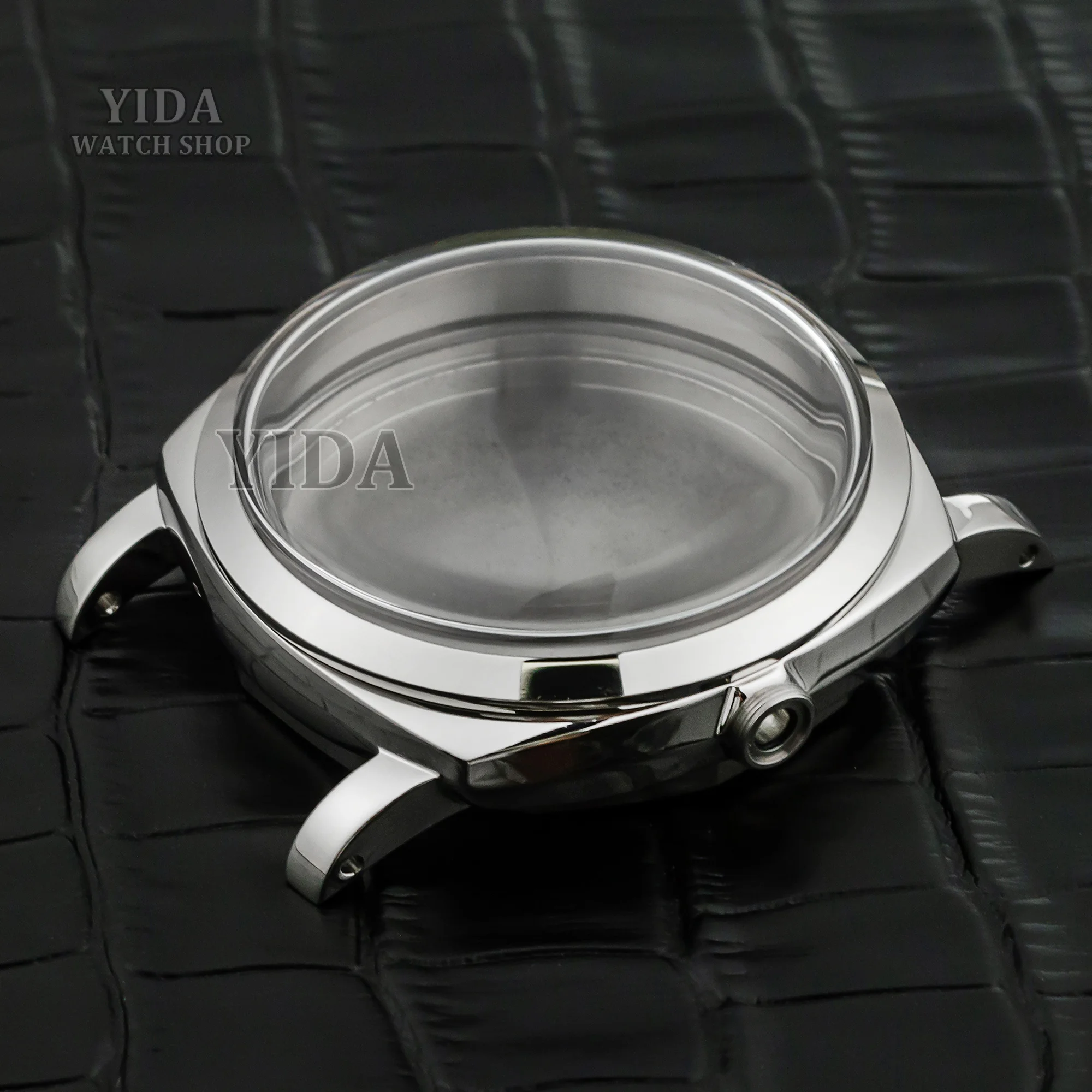 Watch Bottom Vintage Solid 316L Stainless Steel Waterproof Back Cover For PAM 6154  Fit 47mm Case Replacement Repair Tools Parts