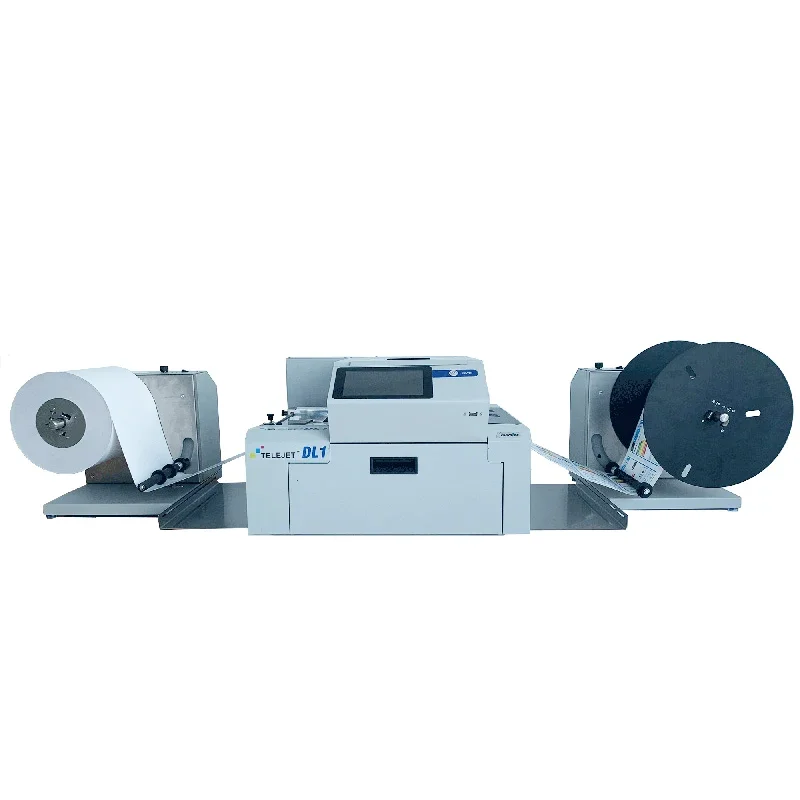 Roll-to-Roll Color Label Inkjet Printer Digital