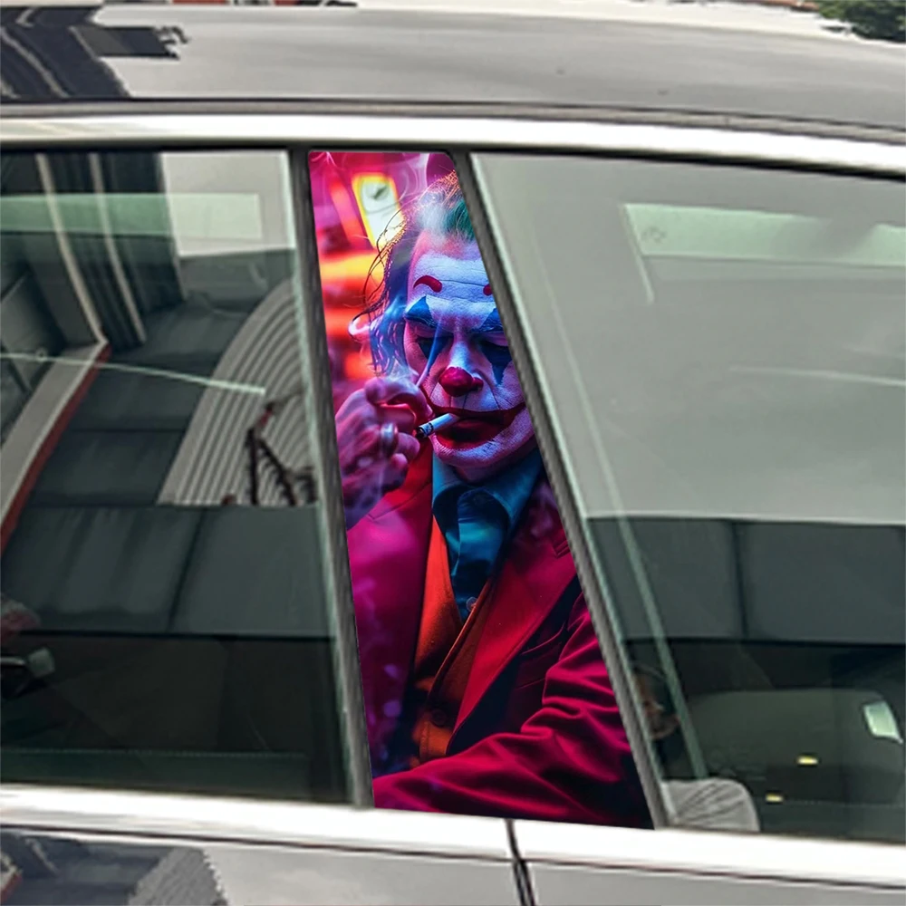 Graffiti So Serious Cool Car B-pillar Stickers Waterproof for BMW E46 E90 E91 E60 E39 E36 E87 E92 E30 E34 E61 E62