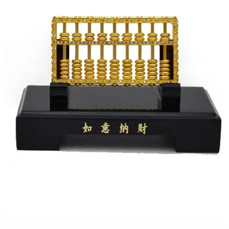 abacus ornament base, Ruyi alloy home desktop, desk, room cash register, living room decorations, opening gifts