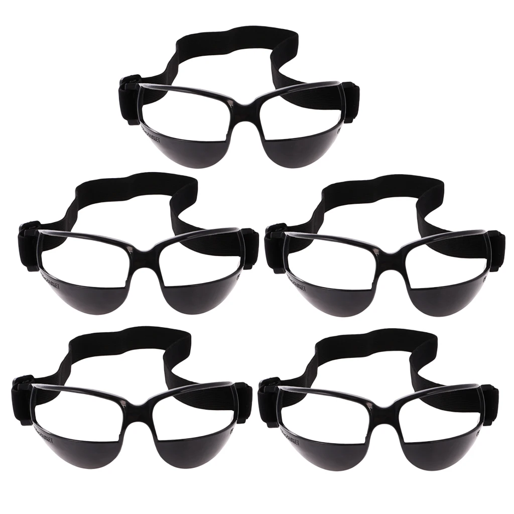 5 Pack Heads Up Dribble Dribbling Specs Goggles Glasses Sports Supplies New