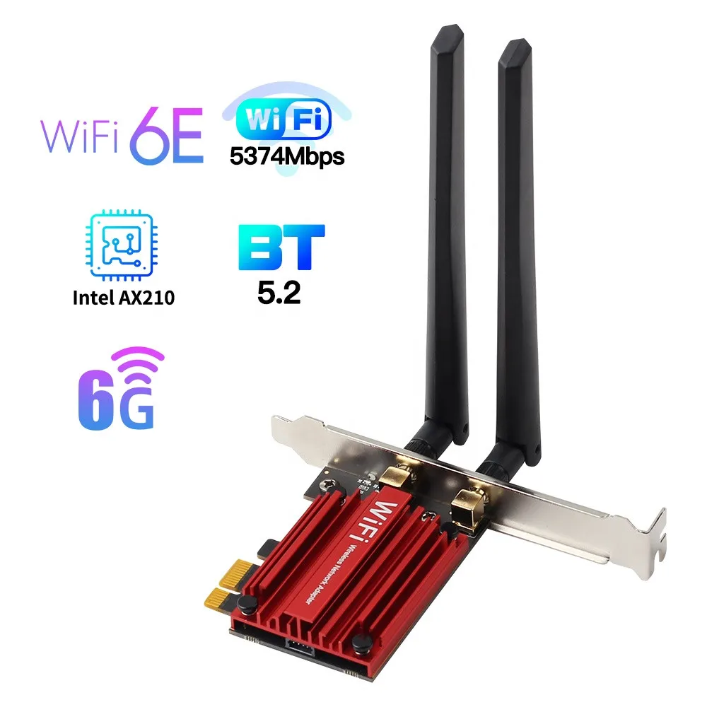 2400Mbps WIFI6 AC3000 2IN1 Bluetooth 5.2 Lage Kosten Dual Dand Ngff M.2 Board WiFi6 Draadloze Wifi Module Voor Laptop pc Pcie Esports