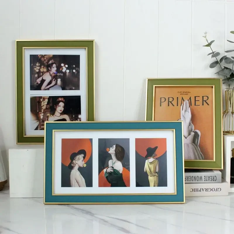 Creative Photo Frame Set - Double & Triple Combination 6-inch 7-inch 8-inch 10-inch A4 Sizes for Children Wedding Dresses