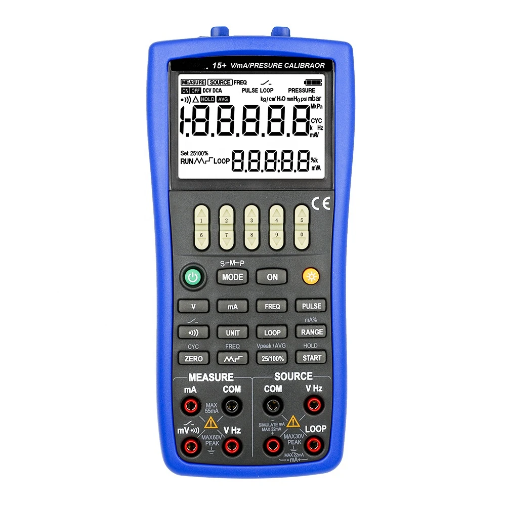 DECCA 15+ V/mA/Pressure Calibrator Calibrating 2wire pressure  transmitter  Calibrating  pressure-voltage transmitter