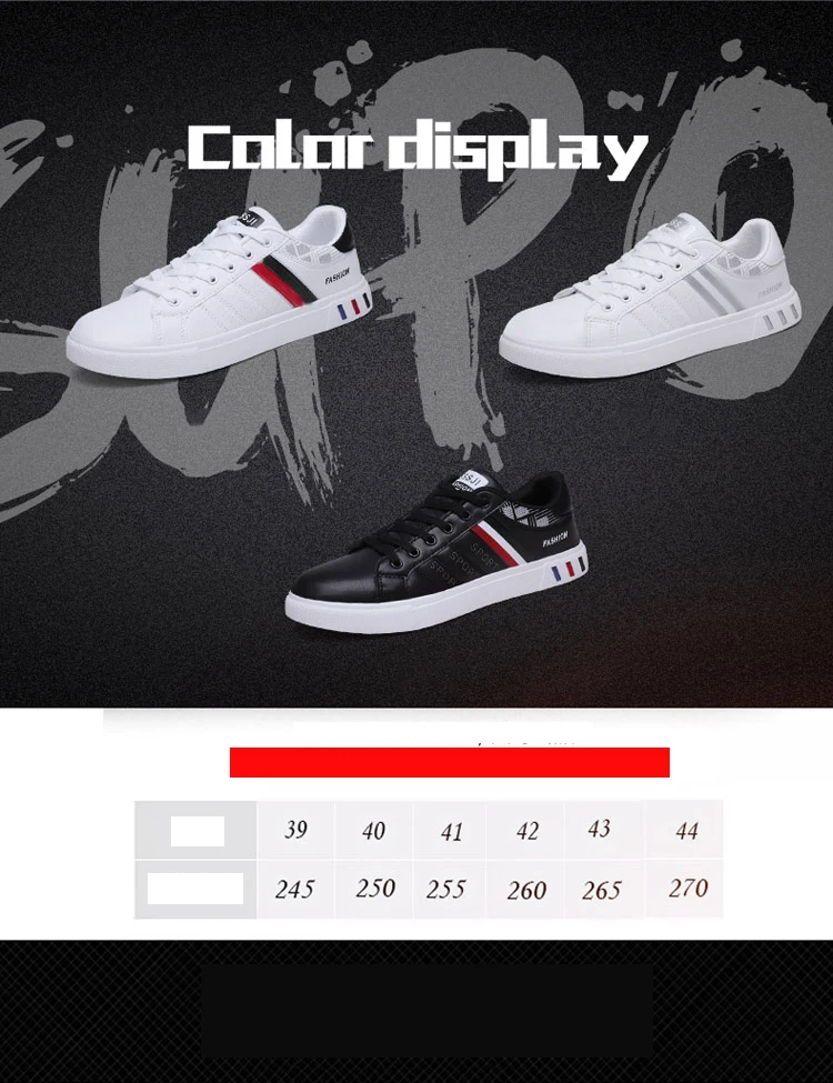 Herren-Herbst-Freizeitsneaker, Skate-Schuhe mit Streifendesign, Bieten Guten Komfort, Atmungsaktiv und Bequem – Detail 3