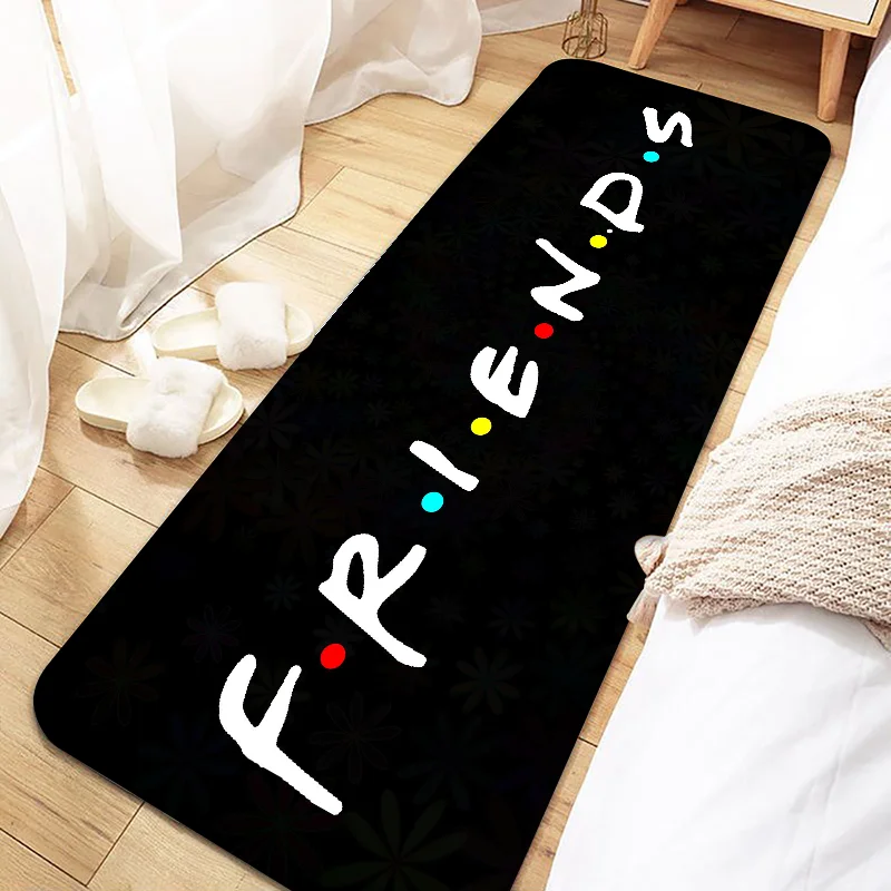 Friends-TV SHOW Door Mat Entrance Non-slip Doormat Washable Kitchen Carpet Living Room Hallway Rugs Bathroom Bath Door Mats