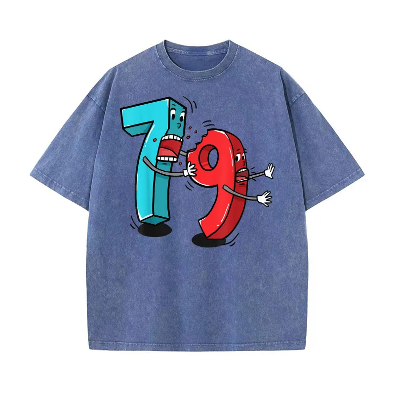 7 أكل (8) 9 مضحك الرياضيات القطن تي شيرت الرجال تي شيرت قصير الأكمام الذكور الملابس موضة المتضخم الفن الجرافيك الملابس المطبوعة