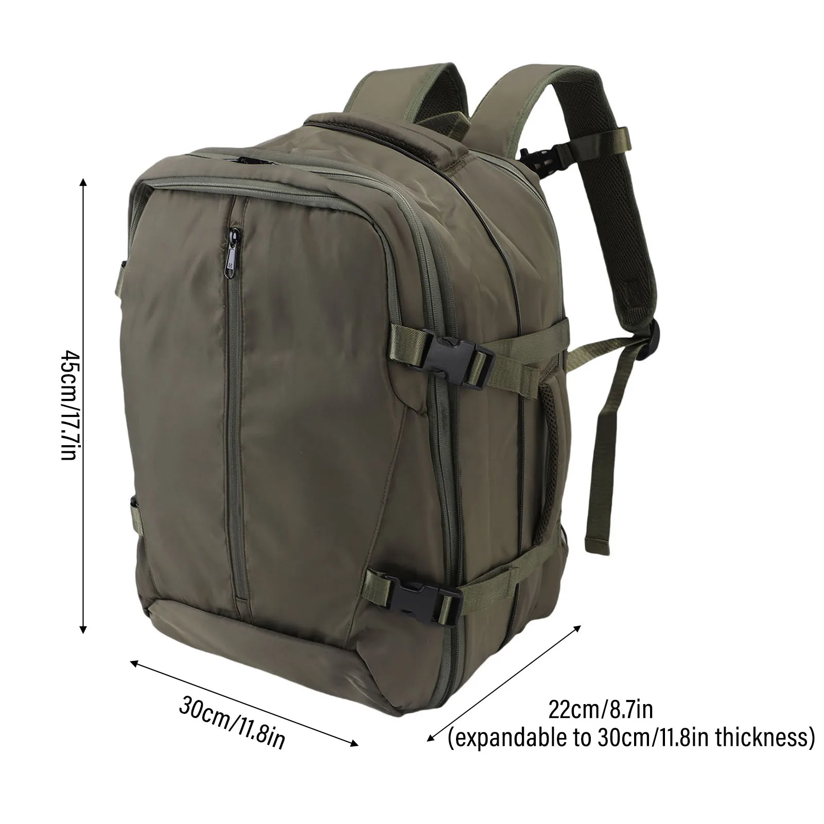 Travel Backpack vacuum compression 17 inch Laptop Backpack Business Large Capacity school Backpack Expanded Hiking backpack