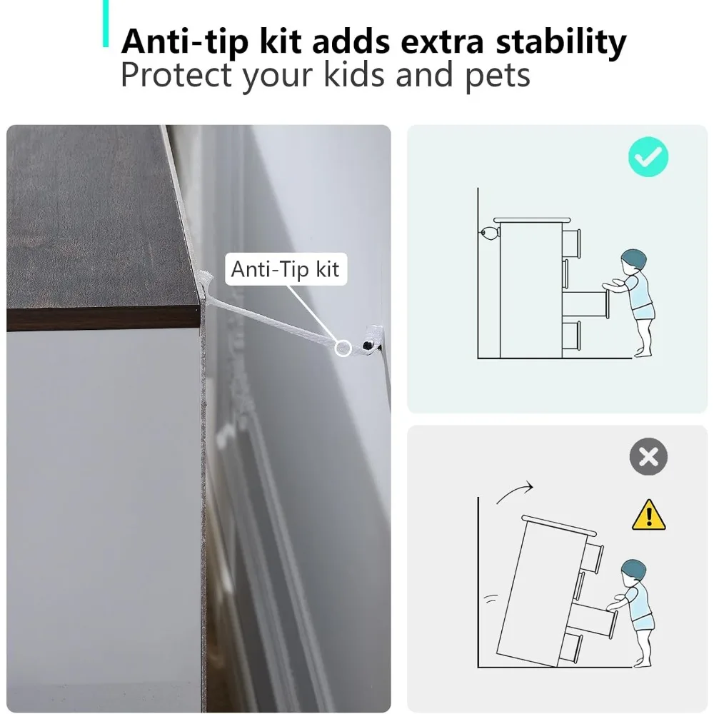 Cômoda para quarto, cômoda de madeira com 5 gavetas, cômodas e cômodas minimalistas modernas, cômoda de 47 polegadas de altura