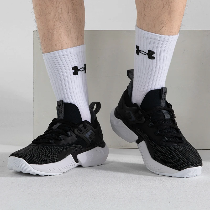 

Мужская обувь Under Armour, новинка 2025 года, повседневная спортивная обувь, мягкие износостойкие легкие дышащие кроссовки 3025435 -003