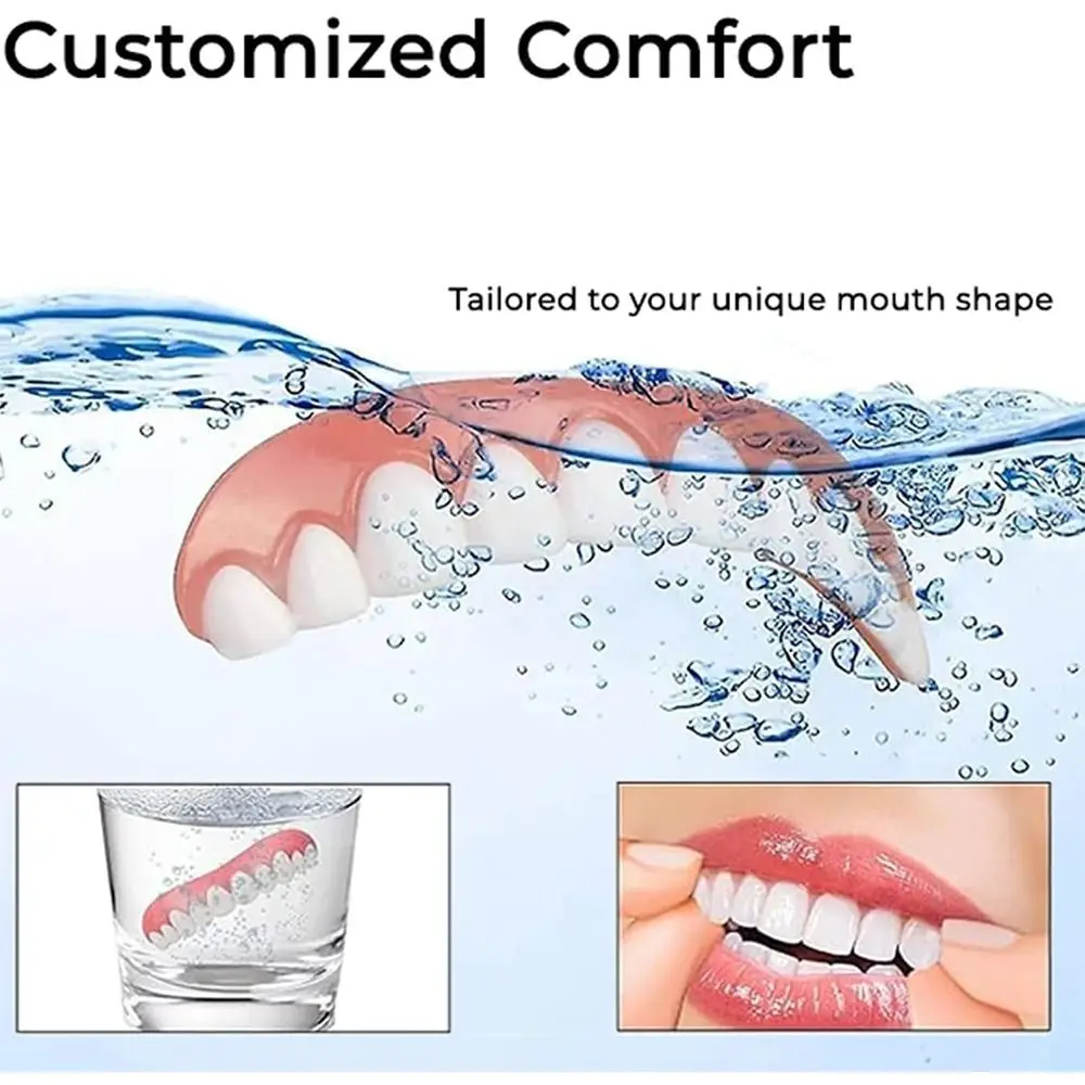 Silicone Denture Reline Kit Soft Comfortable And Firm Denture Silicone Reline Kit Safe And Durable Instant Instant Teeth