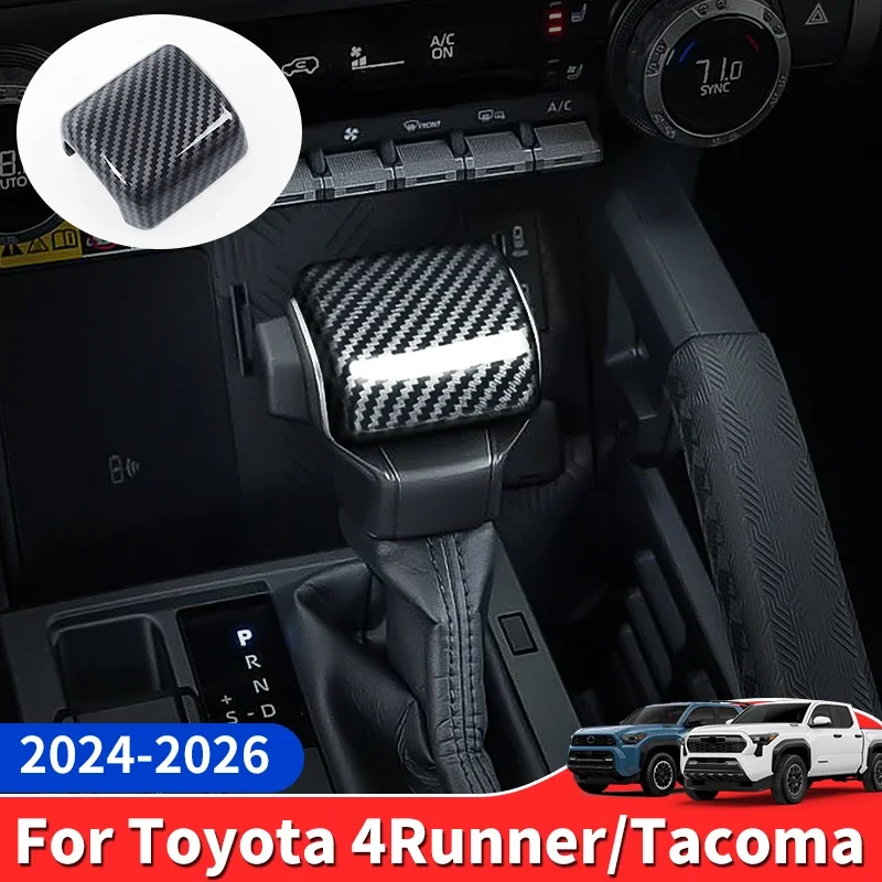 

For Toyota Tacoma 4Runner 2024 2025 2026 Gear Head Cover Decorative sticker Car Interior Protection Accessories Styling Upgrade