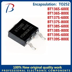 10PCS BT136S-600E BT136S-800E BT137S-600E BT137S-800E BT138S-800E BT138S-600E BT139S-600E 800E TO252 bidirectional thyristor