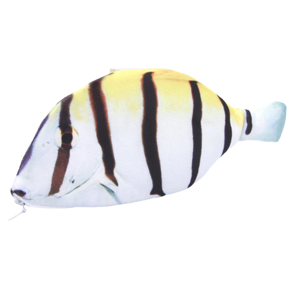 

High Simulation Fish Stationery Bag Multifunctional Pencil Case Coin Purse Student Supplies Waterproof Storage