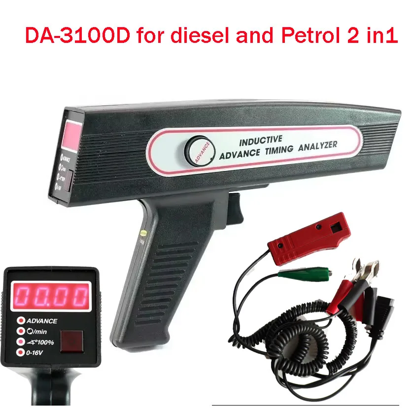 

Digital Ignition Timing Light Diesel Petrol Engine Analyzer Detection Car Moto Engine Maintenance-specific Strobe Lamp