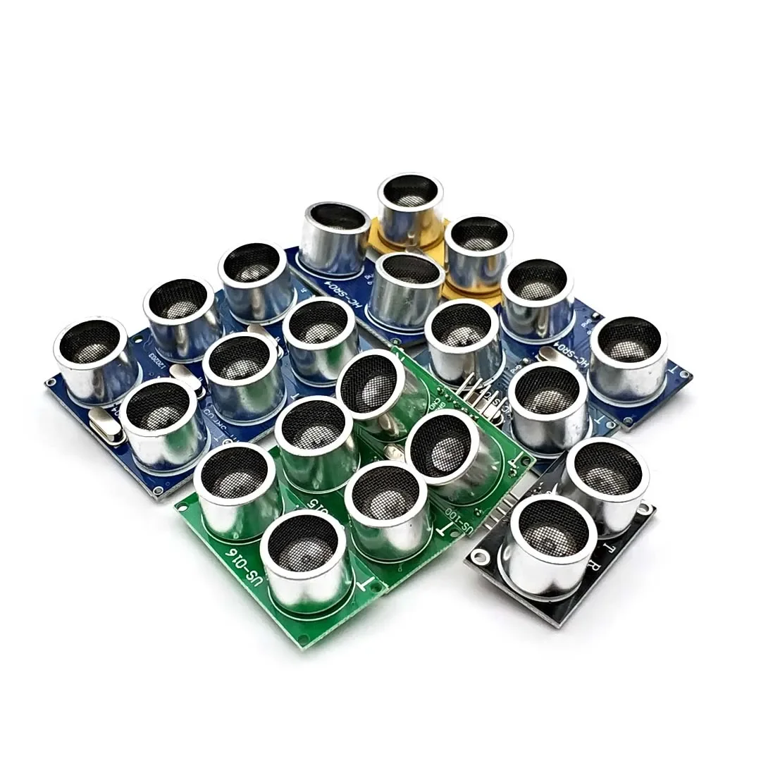HY-SRF05 HC-SR04 HC-SR04 3-5V US-100 HC-SR04P US-015 US-016 HC-SR04 + US-026 IOE-SR05 RCWL-1601 وحدة بالموجات فوق الصوتية