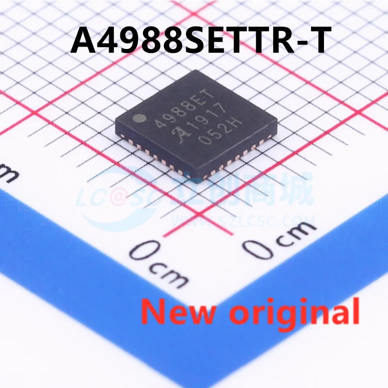 

10pcs New and original A4988SETTR-T QFN-28 Micro step motor drive 3D chip A4988SETTR-T QFN-28