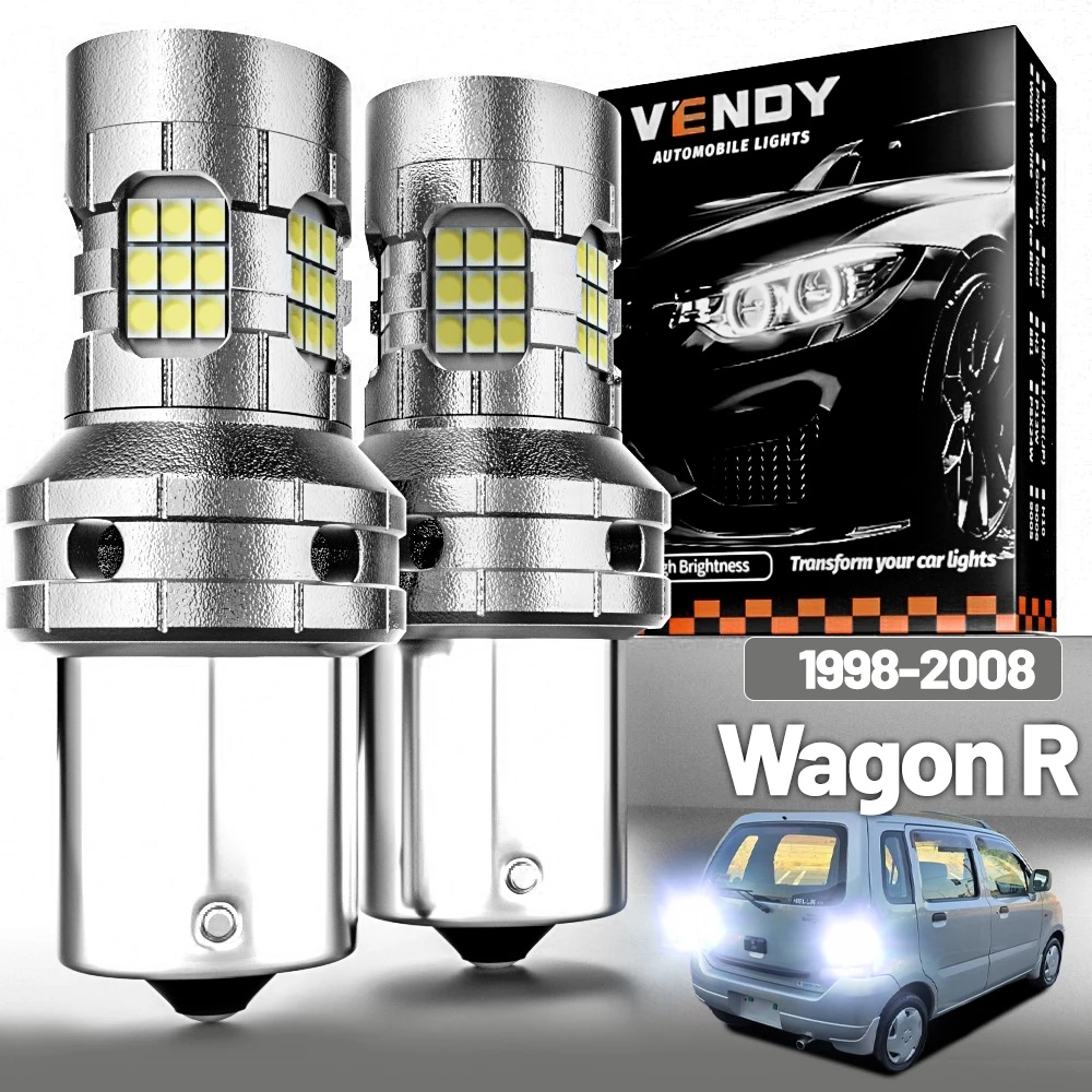 2 stücke LED Reverse Licht Für Suzuki Wagon R 1998-2008 Backup Lampe 1999 2000 2001 2002 2003 2004 2005 2006 2007 Canbus Zubehör