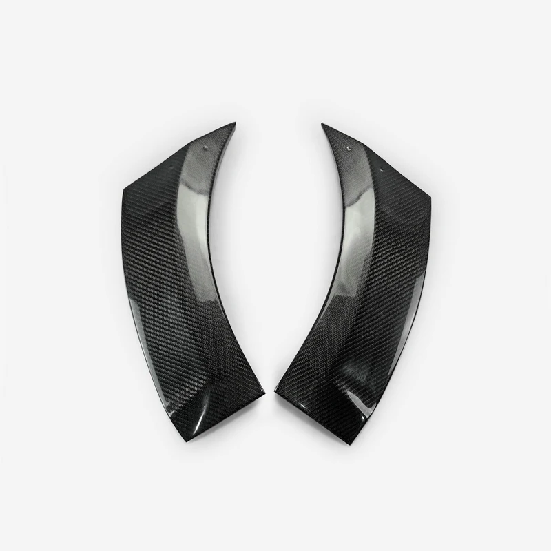 

suitable forFor GTR R35 2013 Ver VRS Style Carbon Fiber Front Side Extension Direct Fit Early OE Front Bumper