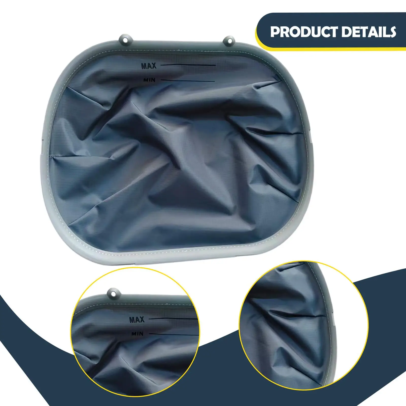 Alfombrilla lavable para caja de arena gato - Protección triple - imagen 3