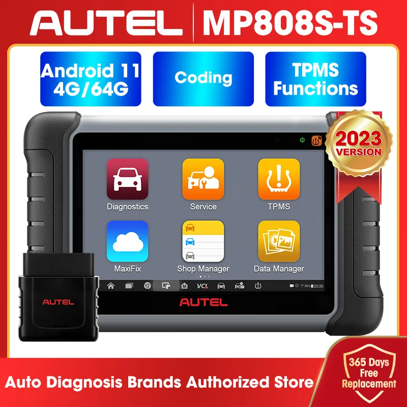 

Autel MaxiPRO MP808S-TS Car Diagnostic Scan Tool TPMS Tyre Programming Tools ECU Coding 2022 Upgraded of MP808TS/MP808BT