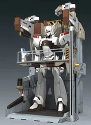 Mobile Police PATLABOR-Ingram Repair Equipment-paper Model (does Not Include Body) Toy