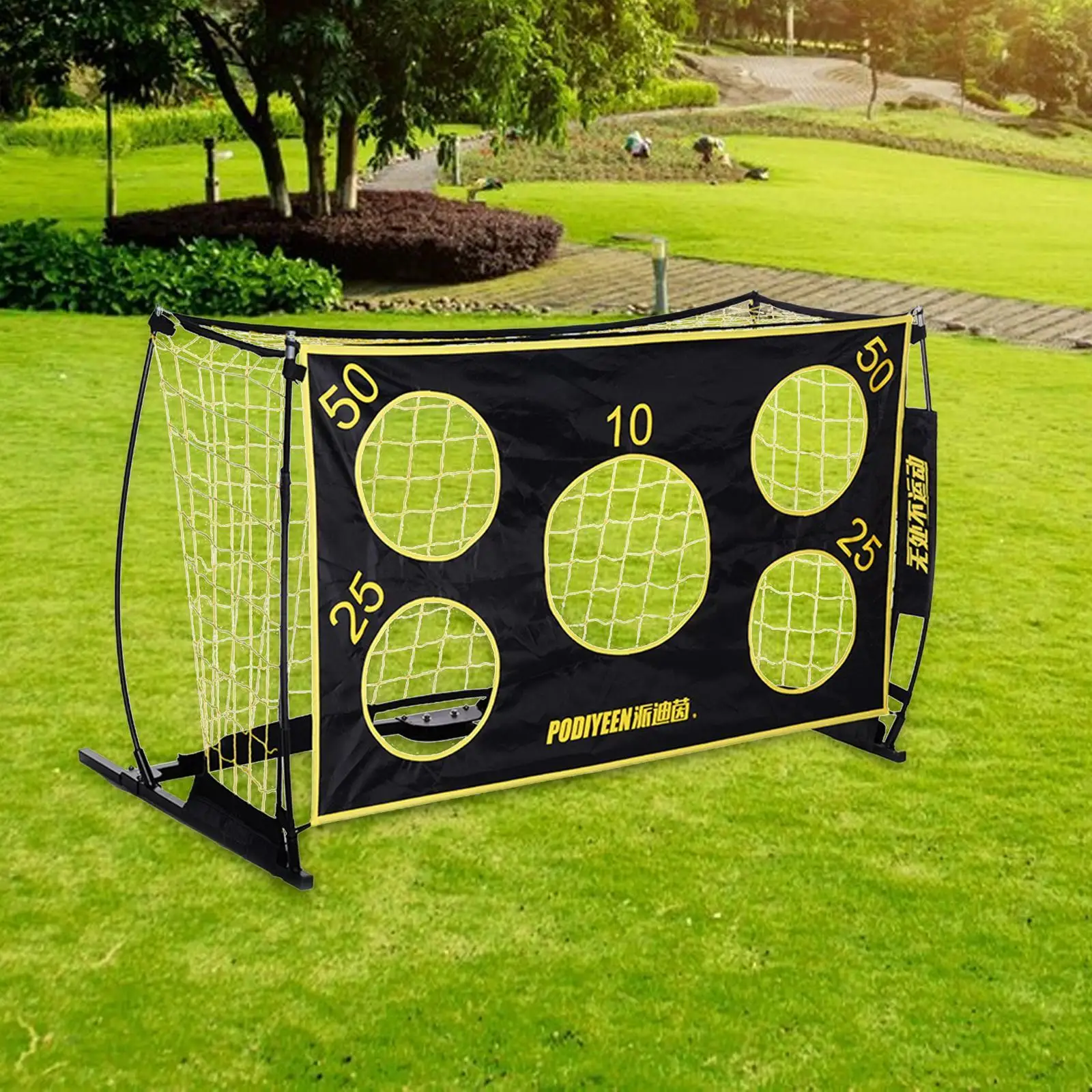 

Kid Soccer Goals Kids Toy Easy Assembly Practice Soccer Net Football Goal for Games Park Garden Playground Indoor and Outdoor