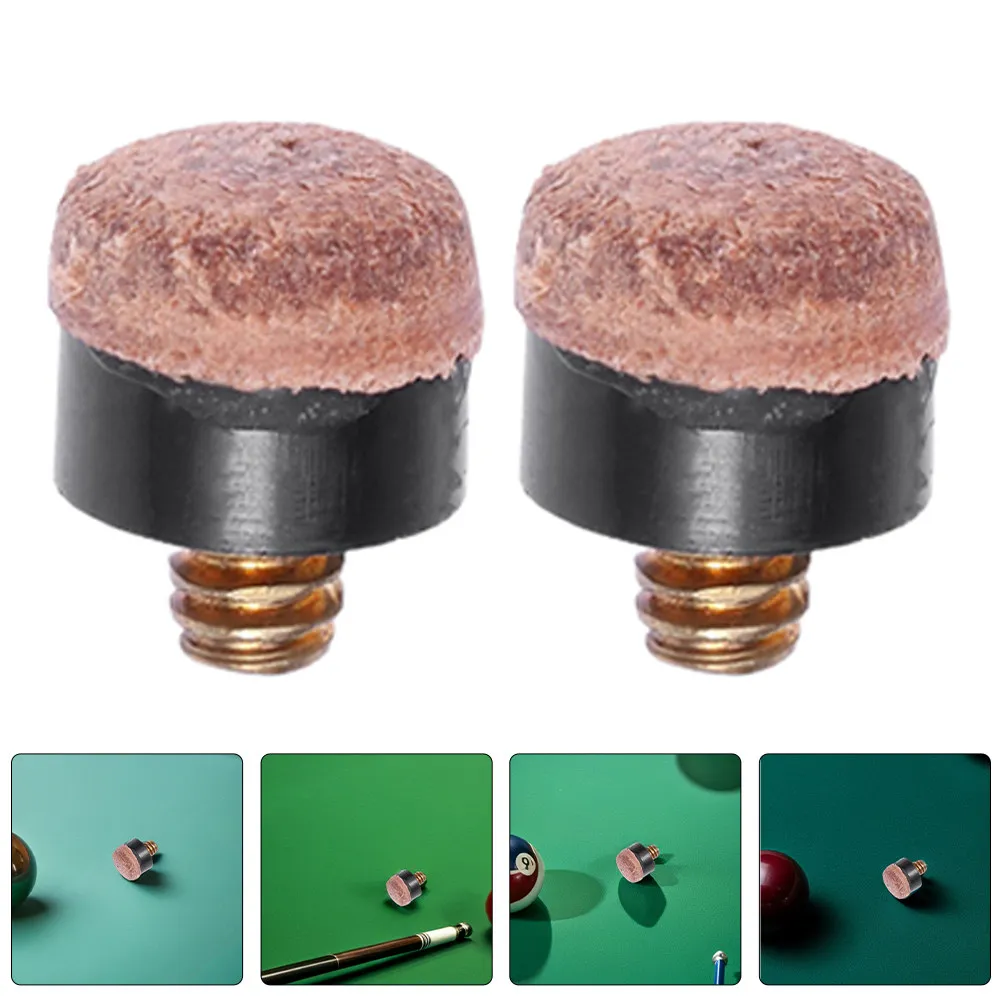 

20Pcs Replacement Pool Cue Tips 11Mm Screw-on Billiard Tips High-Durability Synthetic for Accurate Ball Control