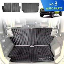 For 5 Door Jimny Waterproof Car Trunk Mat TPE For Suzuki Jimny 2023 2024  Cargo Liner Rear Trunk Boot Mat Protect Pad