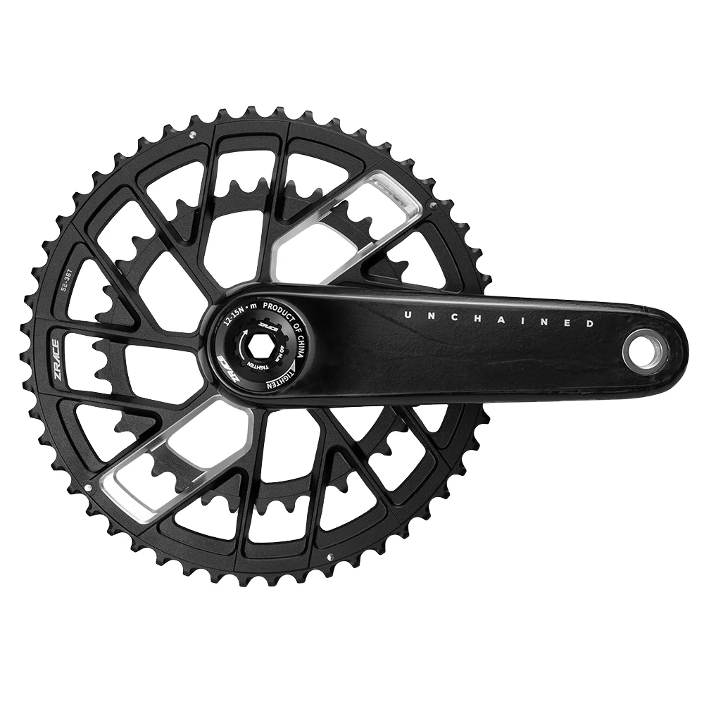 ZRACE UNCHAINED PRO Carbon Fiber Crankset, Super Light,, Race
