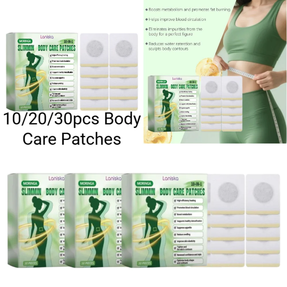 10/20/30pcs Advanced Nano Microneedle Firming Patches Body Shaping Patches Fat Burning Weight Loss Firming For Body Slimming